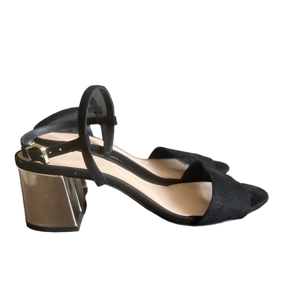 Pull&Bear Black Heeled Sandals - Picture 5 of 5